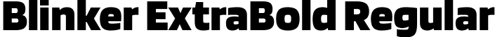 Blinker ExtraBold Regular font - Blinker-ExtraBold.ttf