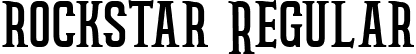 rockstar Regular font - rockstar.ttf