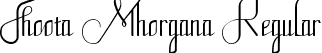 Fhoota Mhorgana Regular font - FhootaMhorgana-lgxY0.ttf