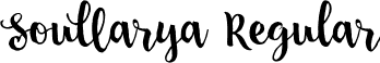 Soullarya Regular font - soullarya.ttf