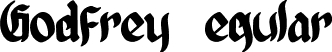 Godfrey Regular font - Godfrey-ywwW3.ttf