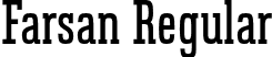 Farsan Regular font - farsan-regular.otf