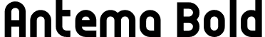 Antema Bold font - antema.otf