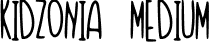 Kidzonia Medium font - kidzonia.ttf