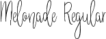 Melonade Regular font - melonade-regular.ttf