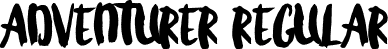 Adventurer Regular font - adventurer-regular.otf