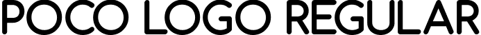 Poco Logo Regular font - Poco Logo.otf