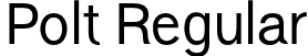 Polt Regular font - Polt-Regular.otf