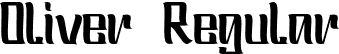 Oliver Regular font - Oliver.otf