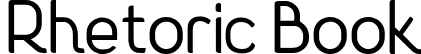 Rhetoric Book font - Rhetoric-Book.otf