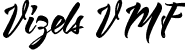 Vizels VMF font - Vizel Personal use only.otf