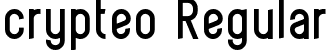 crypteo Regular font - crypteo-regular.ttf