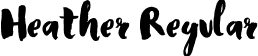 Heather Regular font - Heather.otf