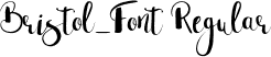 Bristol_Font Regular font - bristol.ttf