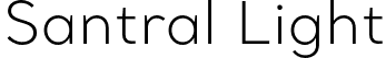 Santral Light font - taner-ardali-santral-light.otf