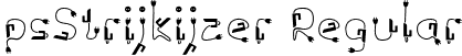 psStrijkijzer Regular font - fontopia-psstrijkijzer-regular.otf