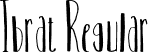 Ibrat Regular font - ibrat.otf