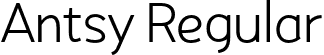 Antsy Regular font - L_0921.otf