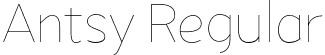 Antsy Regular font - U_0921.otf