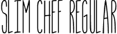 Slim Chef Regular font - Slim Chef -personal use.ttf