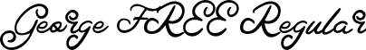 George FREE Regular font - George FREE.ttf