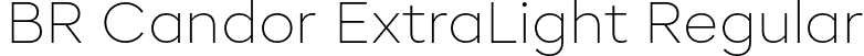 BR Candor ExtraLight Regular font - BRCandor-ExtraLight.otf