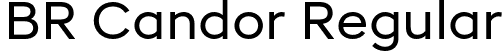 BR Candor Regular font - BRCandor-Regular.otf