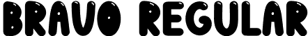 Bravo Regular font - Bravo.otf