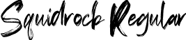 Squidrock Regular font - Squidrock-3zznL.ttf