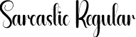 Sarcastic Regular font - Sarcastic.otf