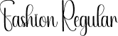 Fashion Regular font - Fashion.otf