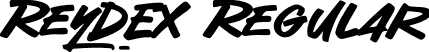 Reydex Regular font - reydex-w16pz.ttf