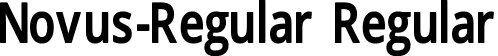 Novus-Regular Regular font - Novus-Regular.otf