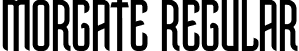 Morgate Regular font - Morgate.otf