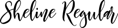 Sheline Regular font - Sheline.ttf