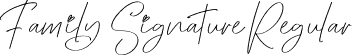 Family Signature Regular font - Family-Signature.otf