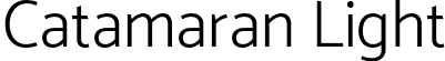 Catamaran Light font - Catamaran-Light.ttf