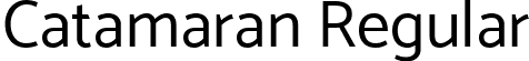 Catamaran Regular font - Catamaran-Regular.ttf