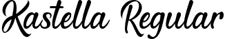 Kastella Regular font - Kastella TTF.ttf