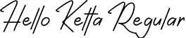 Hello Ketta Regular font - HelloKetta-d99oX.ttf