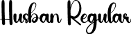 Husban Regular font - Husban.otf