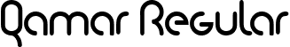 Qamar Regular font - qamar.ttf