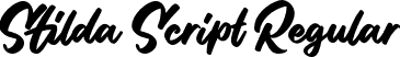 Stilda Script Regular font - Stilda Script.otf