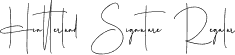 Hintterland Signature Regular font - hintterlandsignature-gx9r6.otf