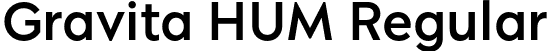 Gravita HUM Regular font - GravitaHUM-Medium.otf