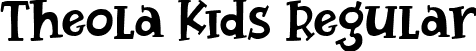 Theola Kids Regular font - Theola-Kids.otf