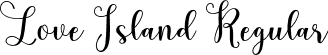 Love Island Regular font - Love-Island-Script-otf.otf