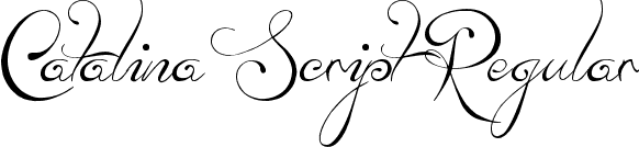 Catalina Script Regular font - Lydia Puente).ttf