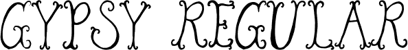 Gypsy Regular font - Gypsy-Regular.otf