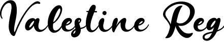 Valestine Reg font - Valestine.ttf